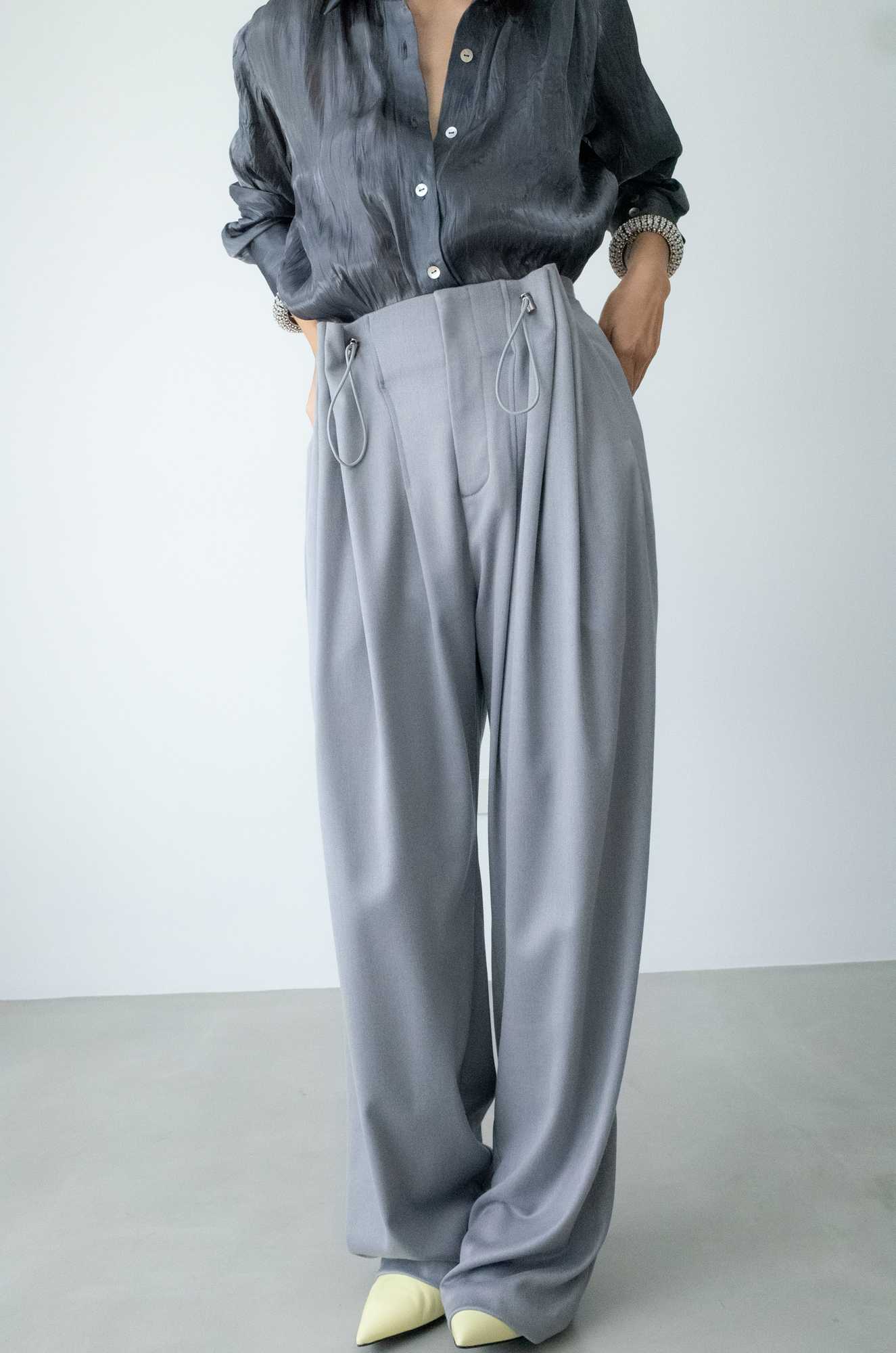 PALOMA PANTS | GREY | LINE SHOPPING