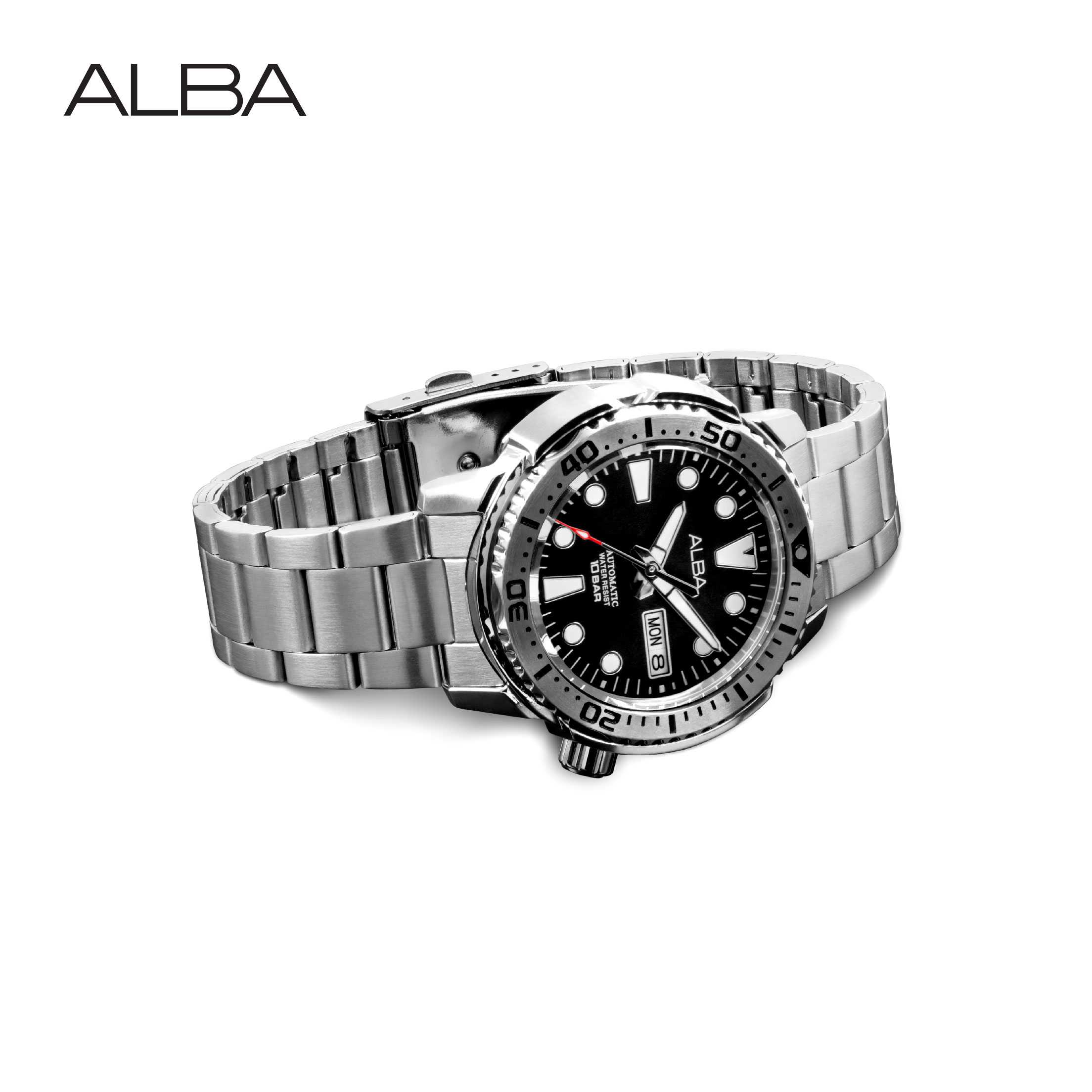 ALBA นาฬิกาข้อมือ Mini Tuna Automatic รุ่น AL4603X LINE SHOPPING