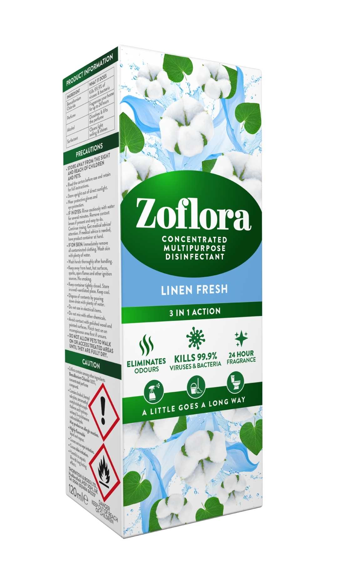 Zoflora Linen Fresh 120 ml. LINE SHOPPING