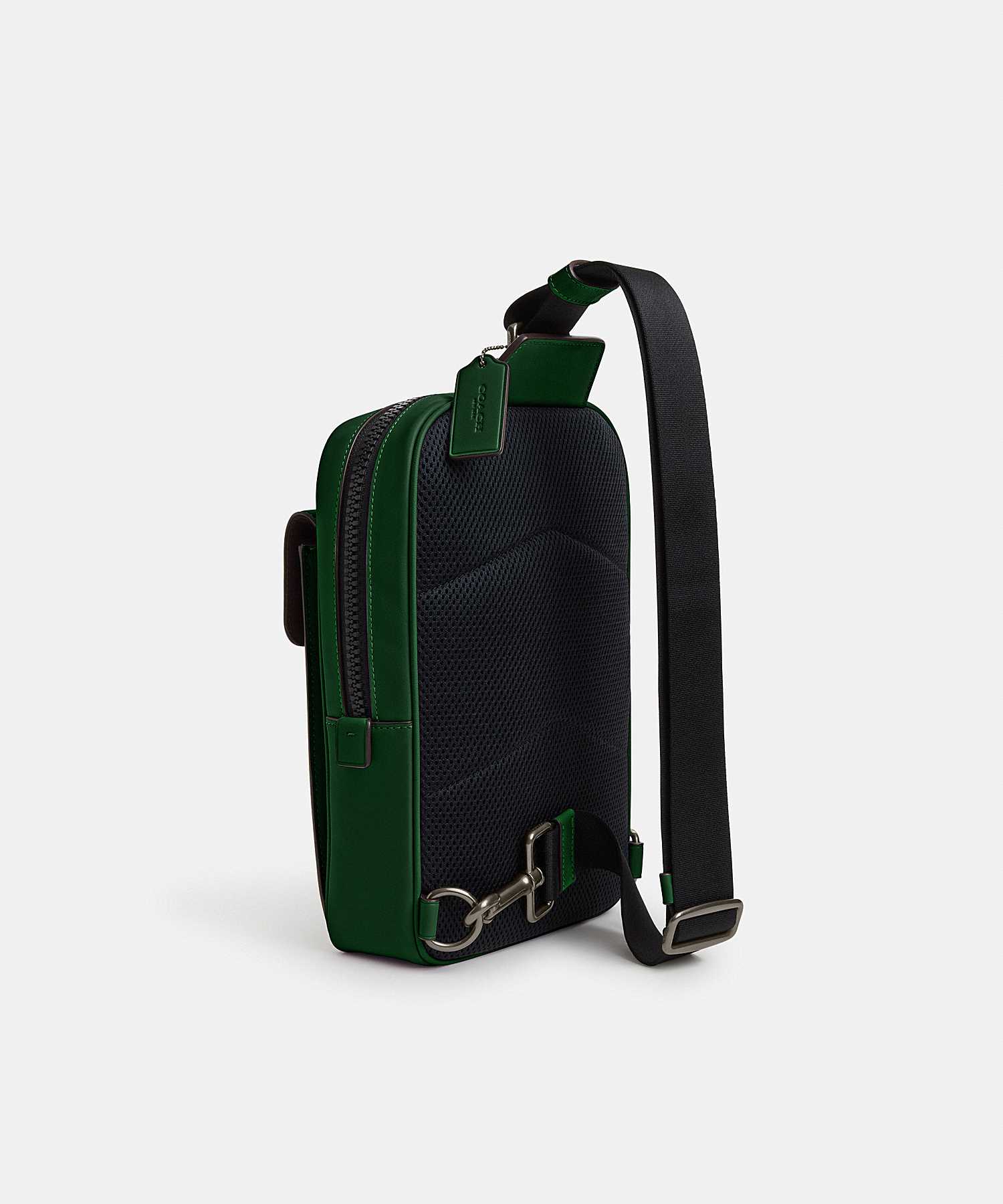 COACH TRACK PACK IN COLORBLOCK SIGNATURE CANVAS CL432 QBW5I LINE SHOPPING