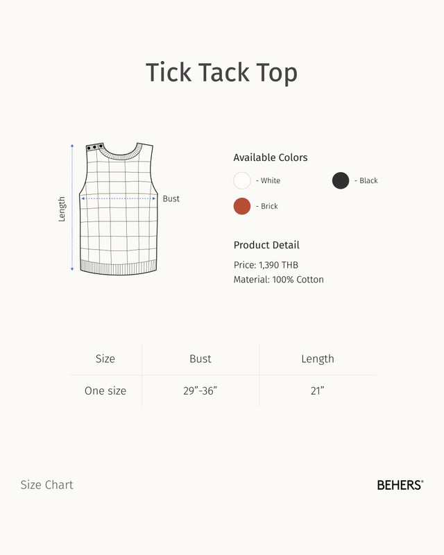 ( พร้อมส่ง ) Tick Tack Top เสื้อไหมพรมคอเต่า ลายตาราง LINE SHOPPING