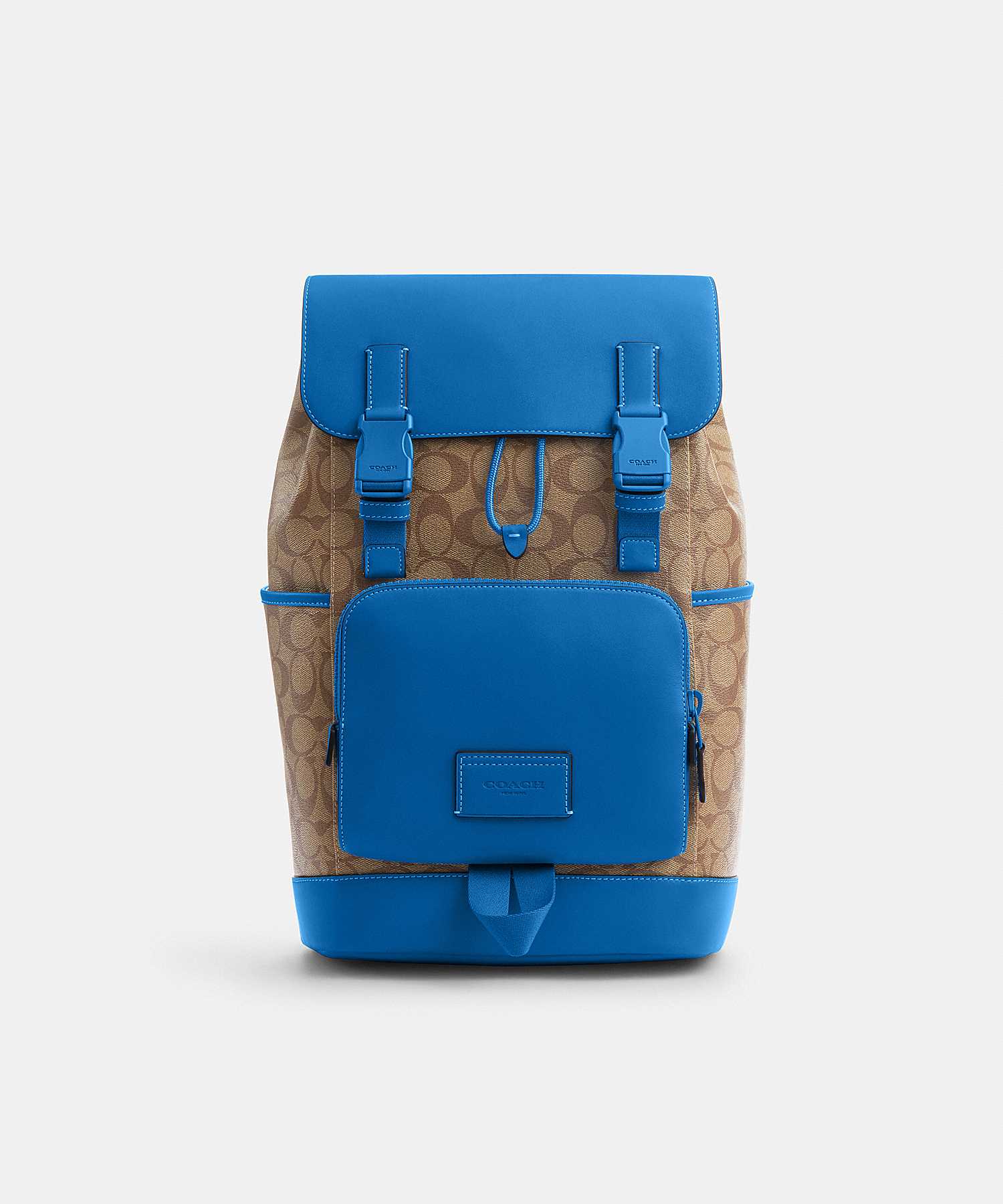 COACH TRACK BACKPACK IN COLORBLOCK SIGNATURE CANVAS CP019 1JWG3 LINE