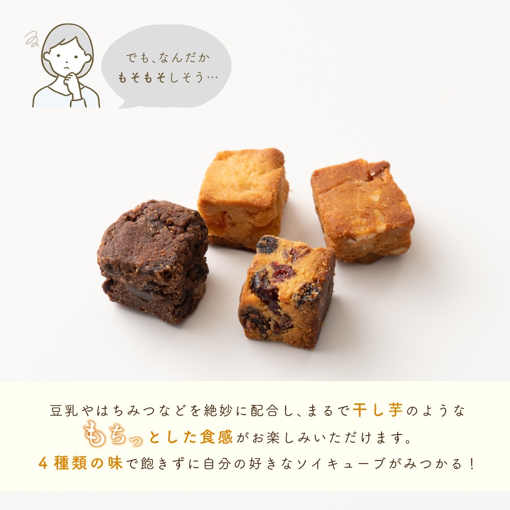 ソイキューブ4種ミックス100g（100g×1袋）