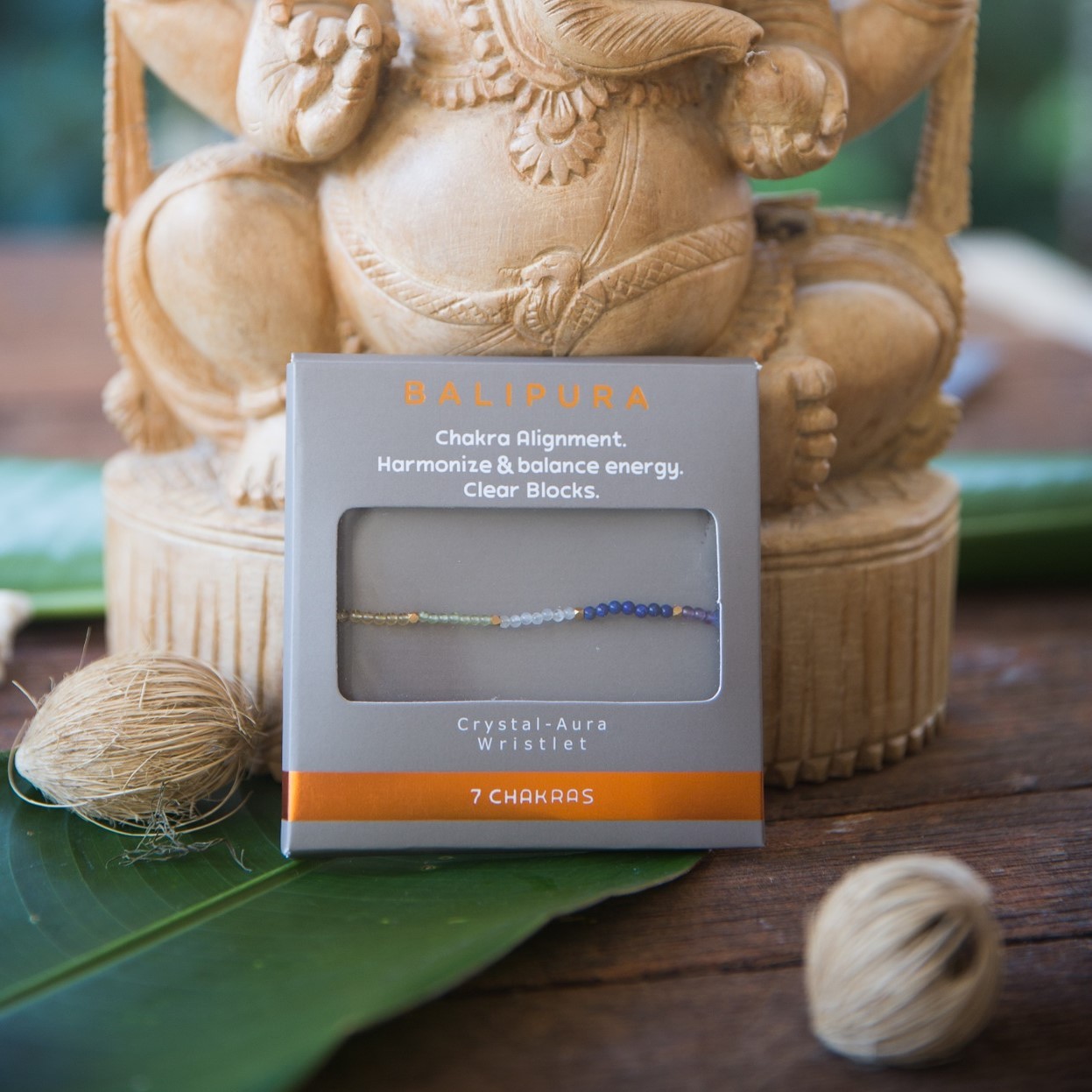 パワーストーンブレスレット セブンチャクラ・誕生日カード付 