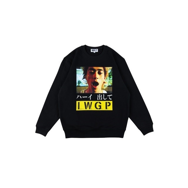 MLE 池袋ウエストゲートパーク（I.W.G.P.） PHOTO MESSAGE SWEATSHIRT 