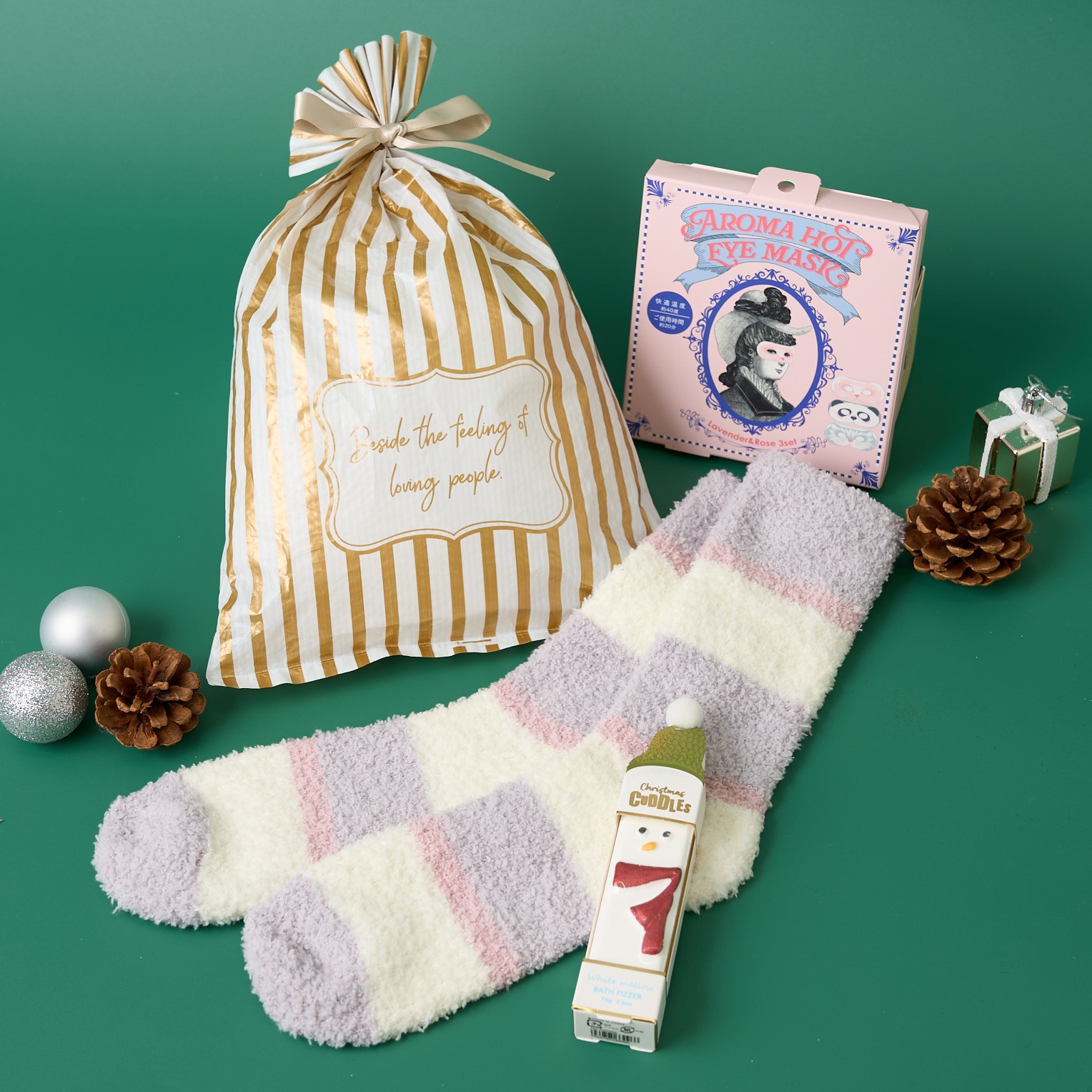 クリスマスギフトにぴったりなバスフィズ入りのウィンターセット