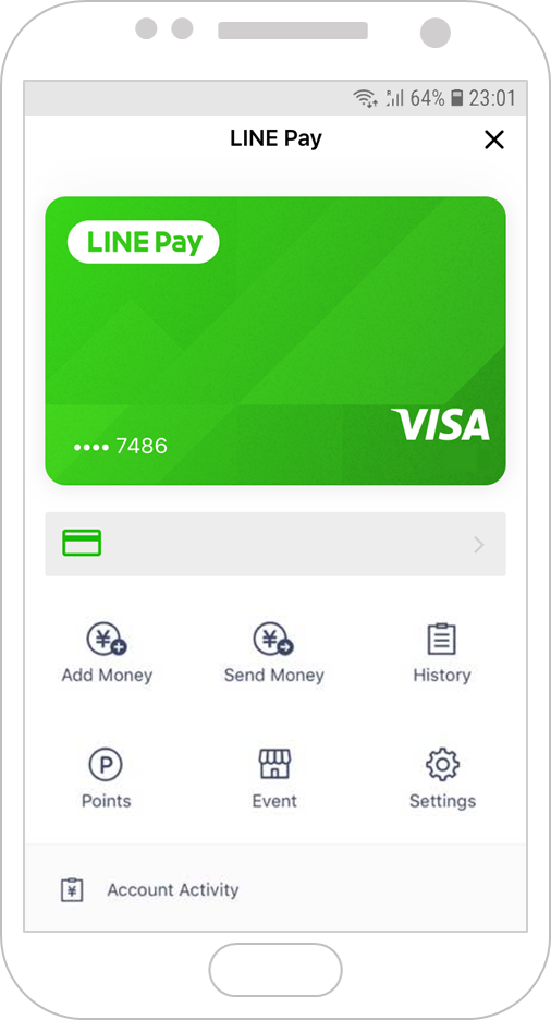 Line pay. Line pay кошелек.